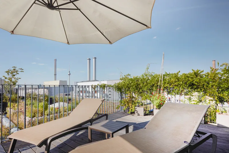Über den Dächern: Penthouse mit privatem Rooftop — photo 1